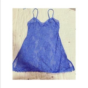 Victoria secret women’s blue babydoll size Medium